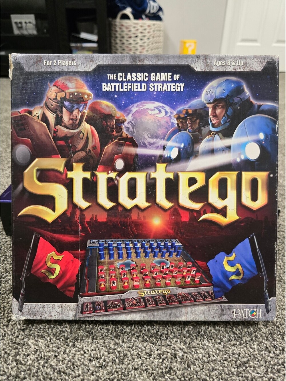 Stratego Classic Battlefield Strategy Board Game for 2 Players